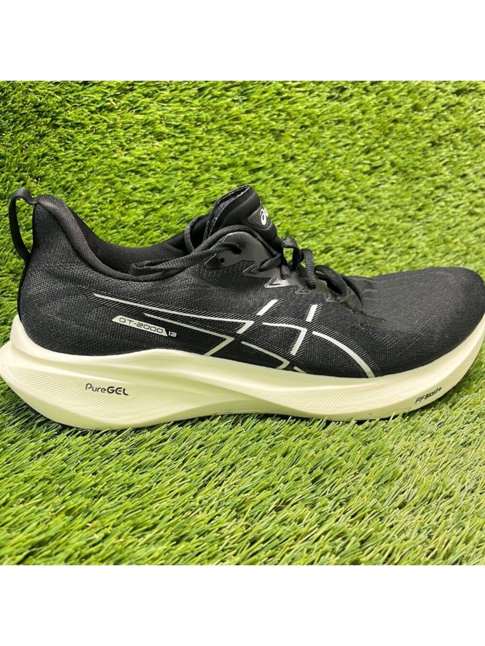Asics GT-2000 13 Mens Size 12 Black Athletic Running Walking Shoes Sneakers